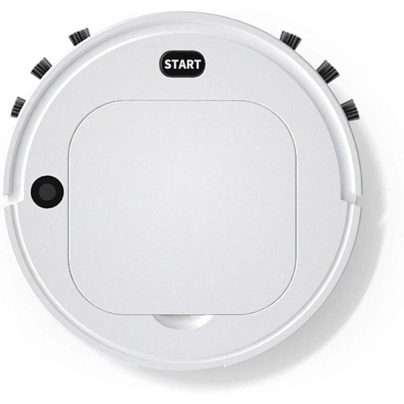 Saugroboter mit 3-in-1-Luftbefeuchter, mobiler Kehrroboter, eingebautem 1200-mAh-Akku, schlankes Design (6,9 cm), leiser Betrieb (60 dB), geeignet