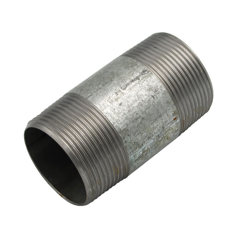 Stabilo-sanitaer - Rohrdoppelnippel 1 1/2 Zoll x 40 mm Rohrnippel verzinkt