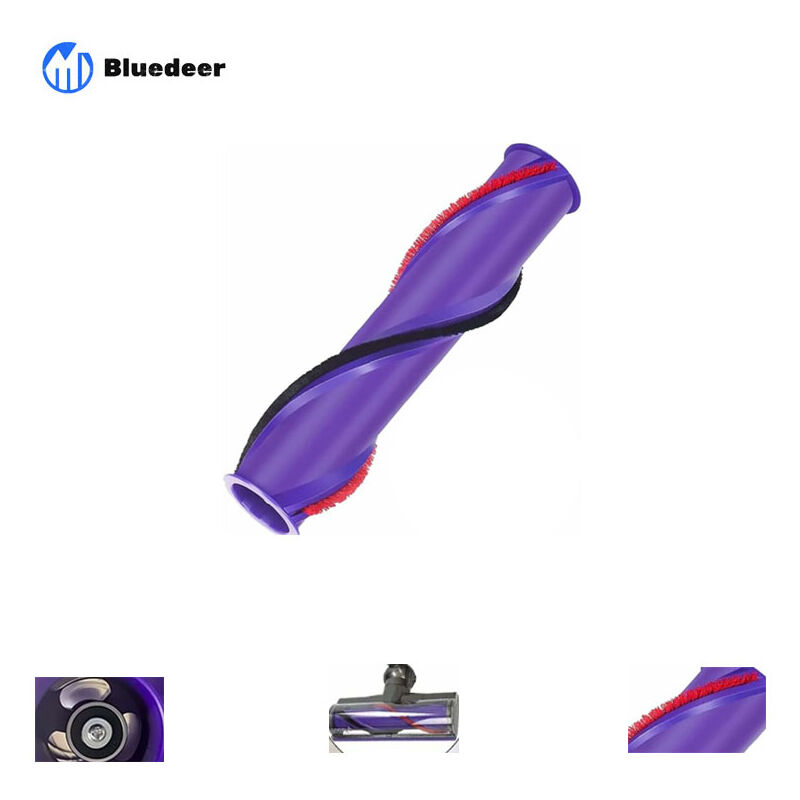 Rollenbürste für Dyson V10, Reinigungsbürste mit Schraube für Dyson V10, (3-Pin-Antrieb, 50 mm Durchmesser), Bürstenrolle für V10 dreieckigen