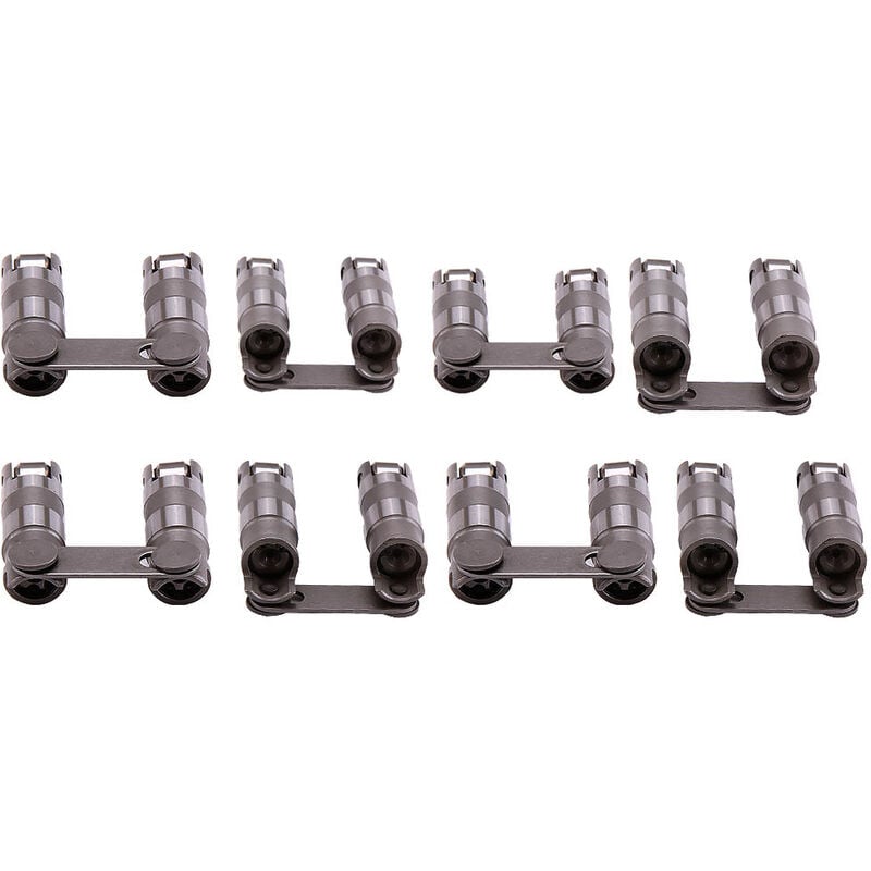 16 x Hydraulic Roller Lifter For Chevy Chevrolet SBC V8 350 265-400 283 327 302Hydraulic Roller Lifter +Link Bar Small Block For Chevy SBC 350 265