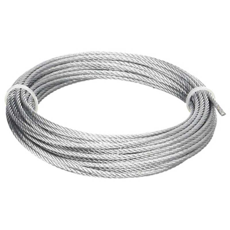 Micel - Rolle 6m Stahlkabel verschweißte Spitzen Drehbank Blind 2mm