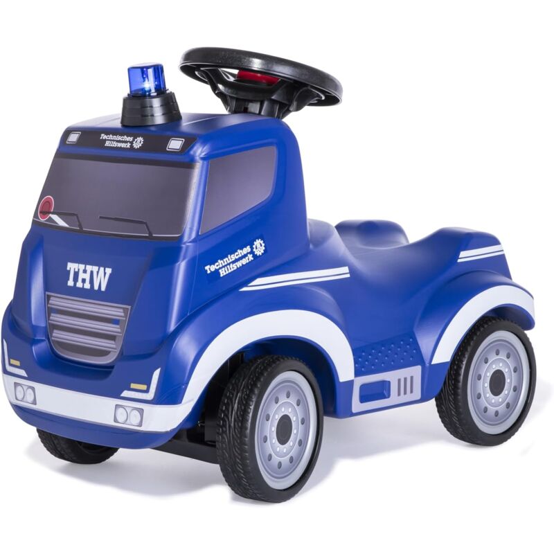 Rolly Toys - Truck thw Babyrutscher ab 2 Jahren (Rutscher, Lenkrad mit Hupe)171286
