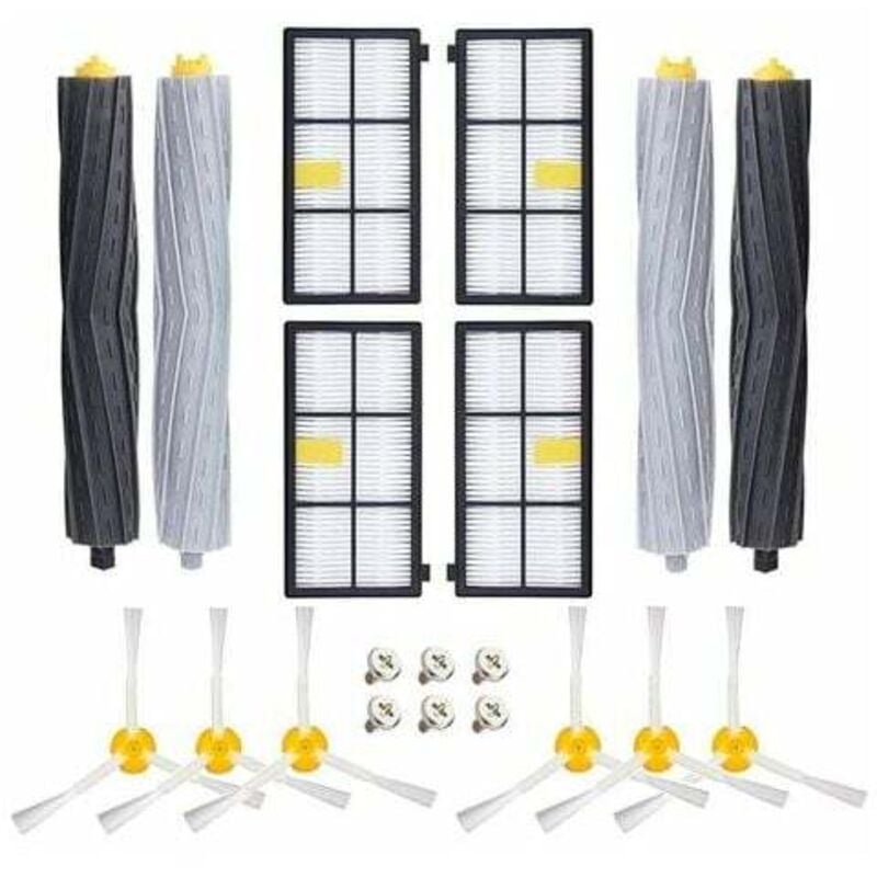 Roomba 800 900 Ersatz-Zubehör-Set, Zubehör für Irobot Ersatz für Irobot Roomba Serie 850 800 851 860 865 866 870 871 876 880 885 886 890 891 896 900