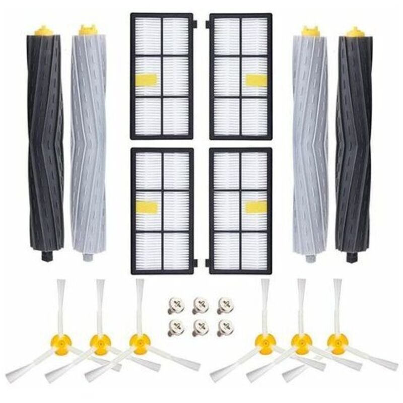 Roomba 800 900 Ersatz-Zubehör-Set, Zubehör für Irobot, Ersatz für Irobot Roomba Serie 850 800 851 860 865 866 870 871 876 880 885 886 890 891 896 900