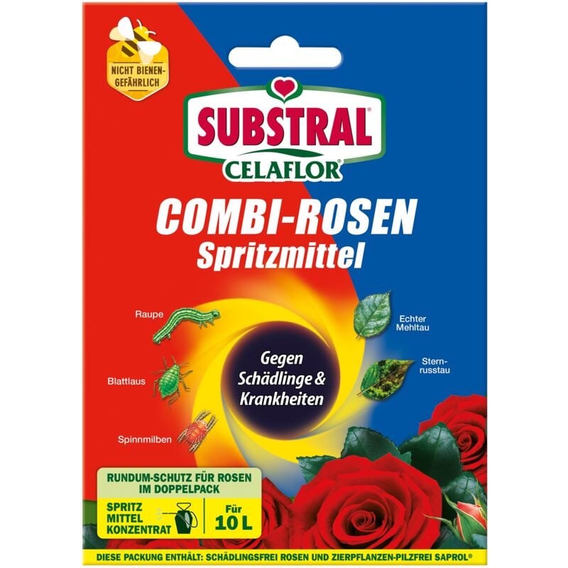 Celaflor Combi-Rosen Spritzmittel 15ml + 2x4ml