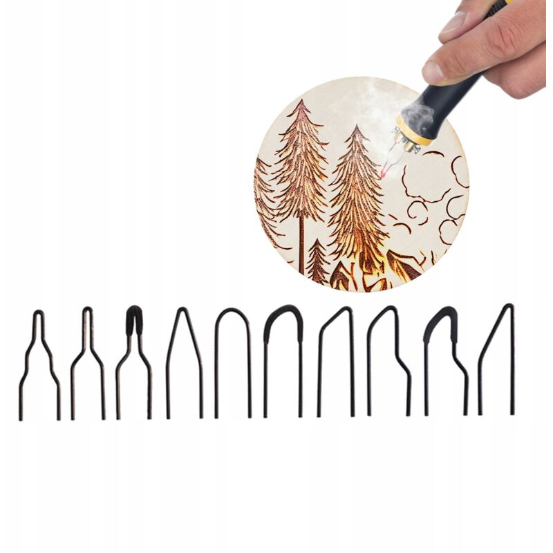 Rosfix ProBurner LoopTips – Brennspitzen-Set 60W 10 Stück, Stahlausführung hochtemperaturbeständig Kompatibel mit RBR60W, RBB60W, Black Fenix