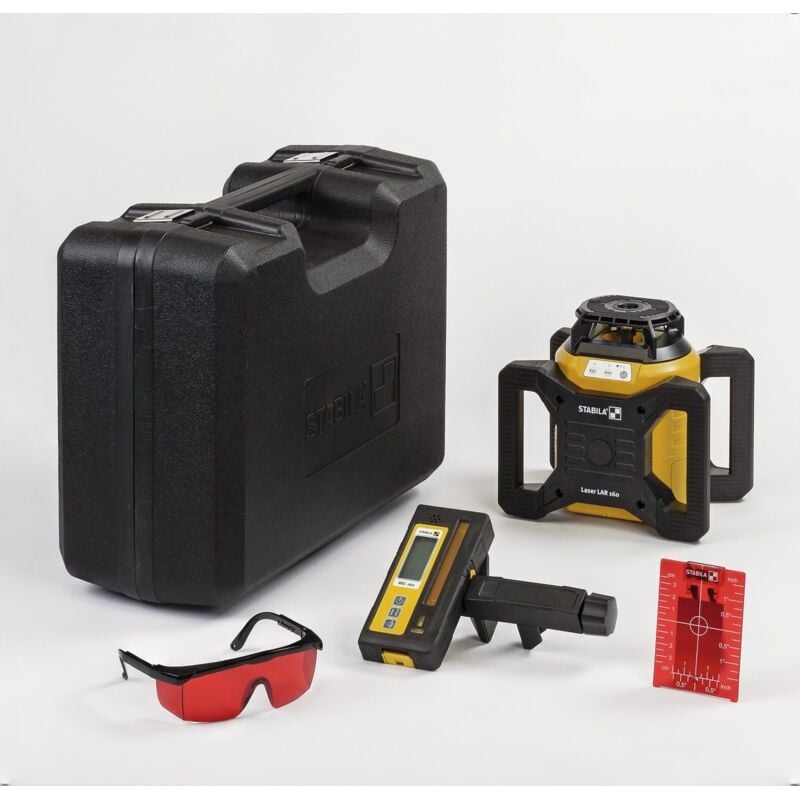 Stabila - Rotationslaser lar 160, 5-teiliges Set mit Receiver