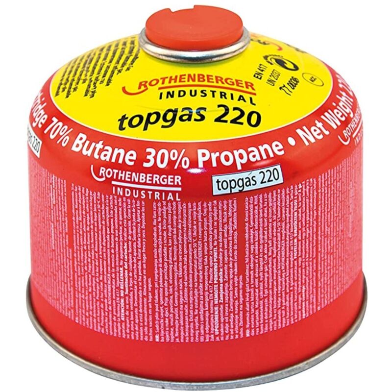 Industrial Gas Top 220 Schraubkartusche 220g - Rothenberger