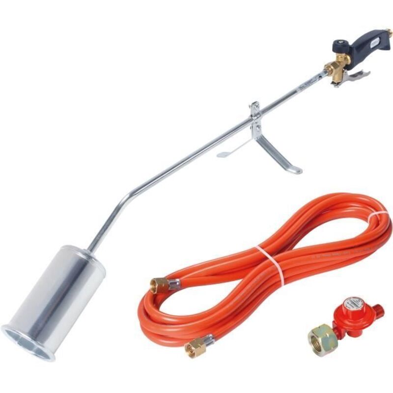 Rothenberger - Industrial romaxi eco Anwärmbrenner Set ( 1000000234 ) + Schlauch + Regler 1060 °c Hochleistungsbrenner