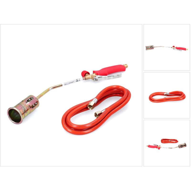 Industrial romini Anwärmbrenner inkl. 2 m Propangasschlauch - 030961E - Rothenberger