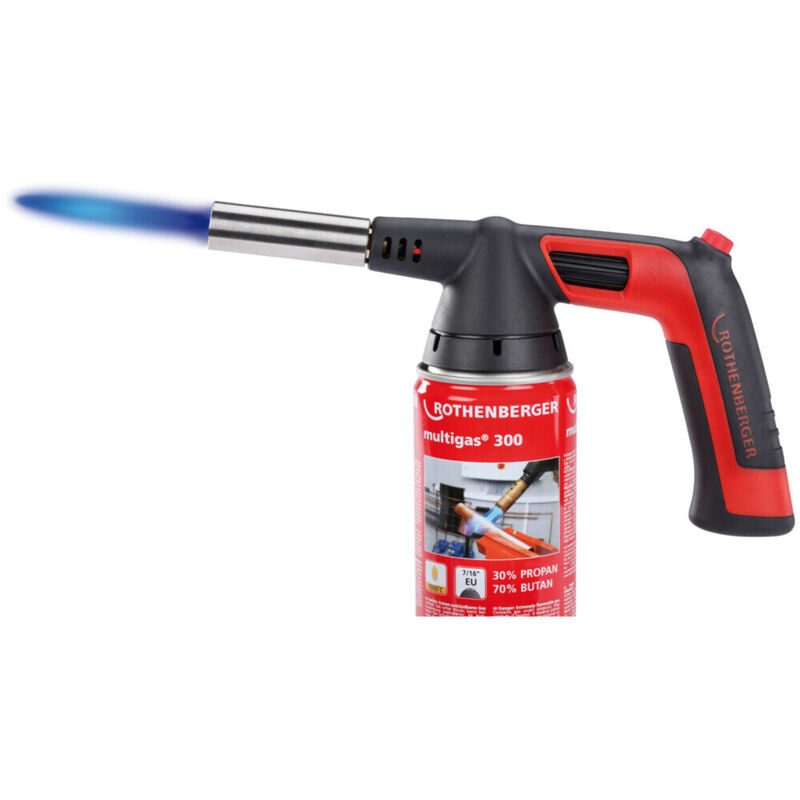 FP - rothenberger rofire 4 piezo Set mit Multigas 300, 7/16' eu - 1000002360