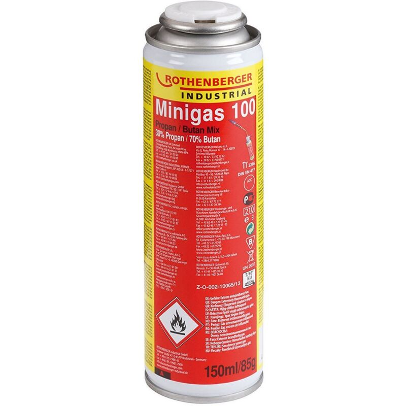 Industrial Minigas 100 150 ml - 35504 - Rothenberger