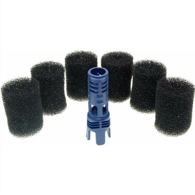 RTGPT Anti-Spritzdüse mit 6 Schaumstoffbürsten für Polaris 280 Poolroboter, entspricht Tail Sweep Pro TSP10S