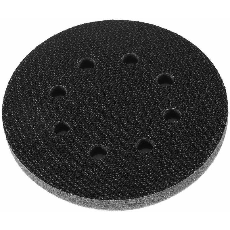 5 Zoll Weiches Schwammkissen Interface Buffer Pad Soft Density Schleifpads Sander Cushion Buffer Back Pad für Auto-Holzbearbeitung Polieren(5 inch 8