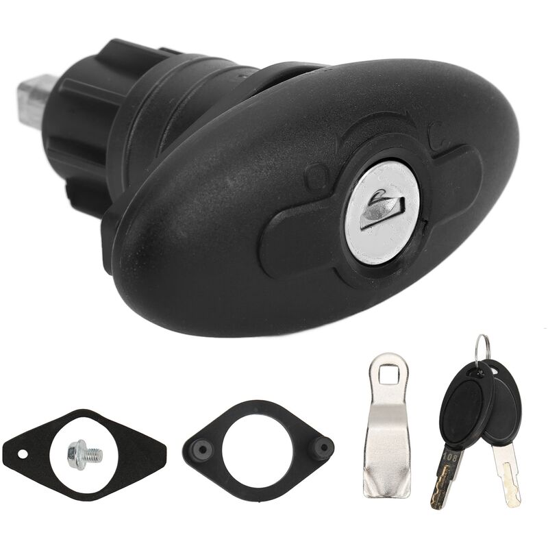 Sjlerst - rv Kabinentürschloss, Ovales Nylon Kabinentür-Kompressionsschloss für Wohnmobile für Wohnwagen für Yachten