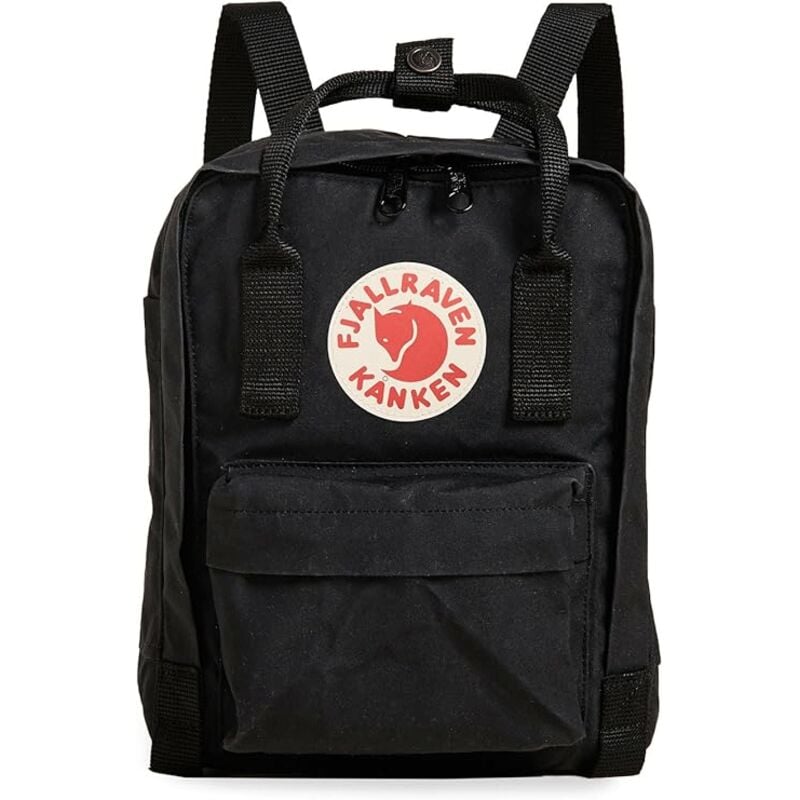 Rucksack Freizeit Wandern Reisen Schulrucksack aus Oxford Canvas für Laptop Tablet Laptop MacBook 16 Zoll (schwarz)