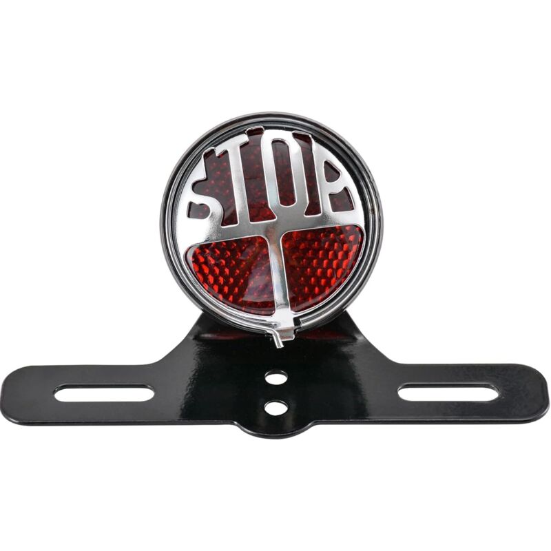 Runde Kennzeichenbremsleuchte - Für Harley Bobber Chopper, Honda, Yamaha, Suzuki, Kawasaki