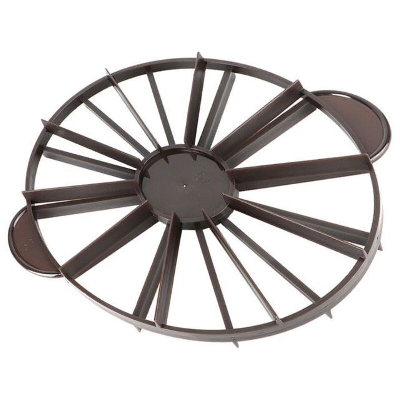 Rundes Haushaltsbäckerei-Werkzeug: Brot- und Kuchenteiler, schneidet in 10/12 gleichmäßige Portionen und markiert Scheiben