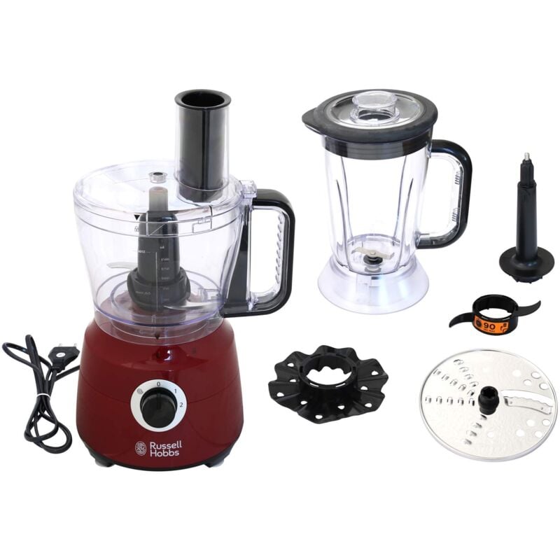 Russell Hobbs 24730-56 Küchenmaschine 600 W 2,5 l Rot