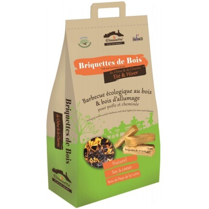 Sack Holzbriketts - 4 kg La Chinonette