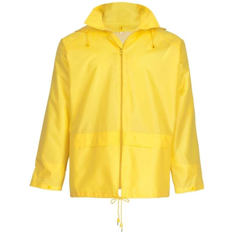 Safety&more Regenjacke gelb Regenjacke