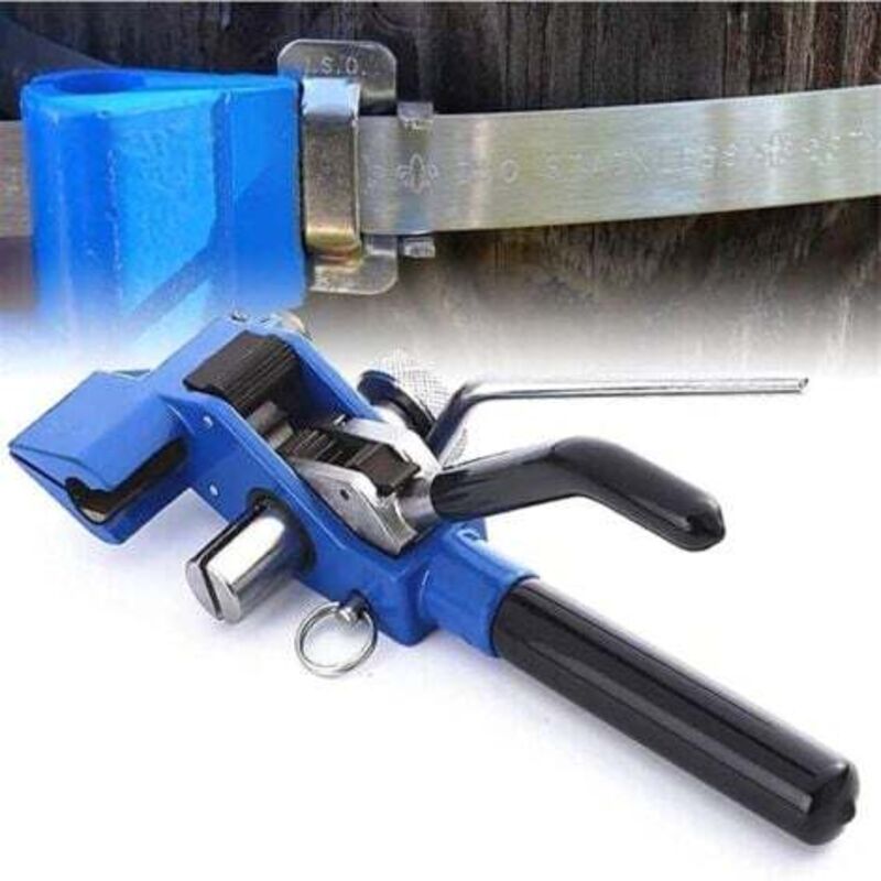 Sägeblatt, Werkzeug zum Sägen aus rostfreiem Edelstahl, Befestigung des Kabels zur Spannungsbefestigung, Werkzeug zur Montage und Bandführung am