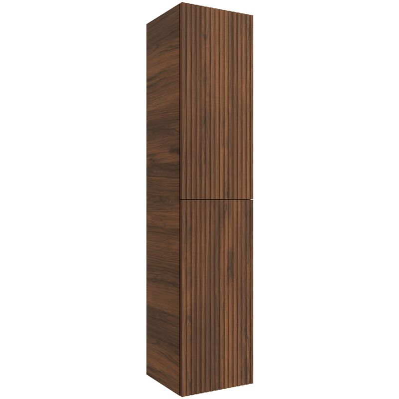 Salgar - Hochschrank biba 2 Türen nussbaum maya