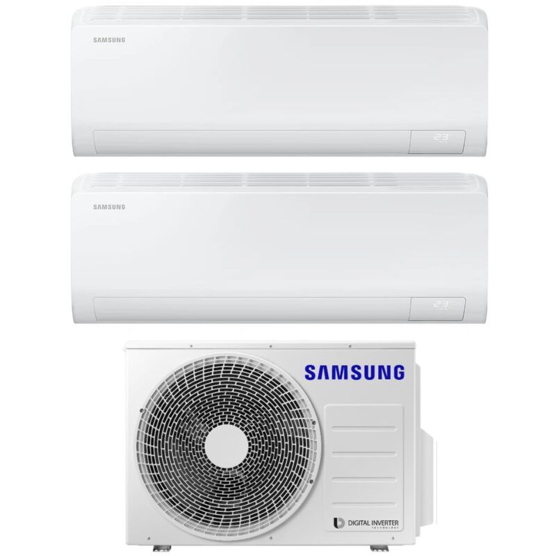 Cebu 12000+18000 btu Serie Dual Split Inverter Klimagerät mit AJ052TXJ3KG a+++ Wi-Fi 12+18 - new - Samsung