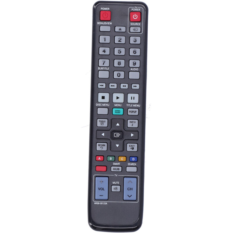 Samsung Fernbedienung für Blu-ray-Player BD-D5490, BD-D5500C, BD-D6100C - AK59-00123A