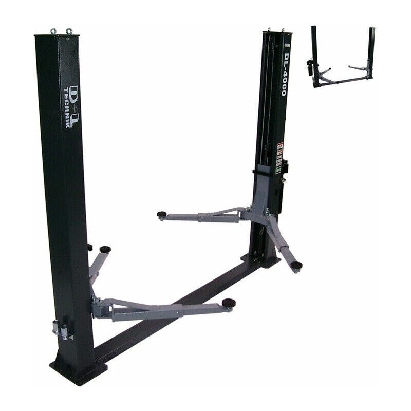 Säulen Hebebühne 4000kg 2-Säulenhebebühne Autohebebühne 4t hydraulisch 06300