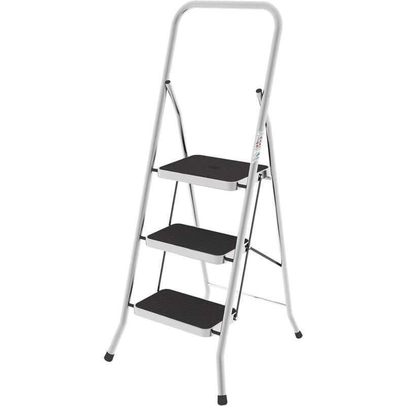 Colombo - 3-stufige Treppe mit rutschfester Matte made in italy mod. Security