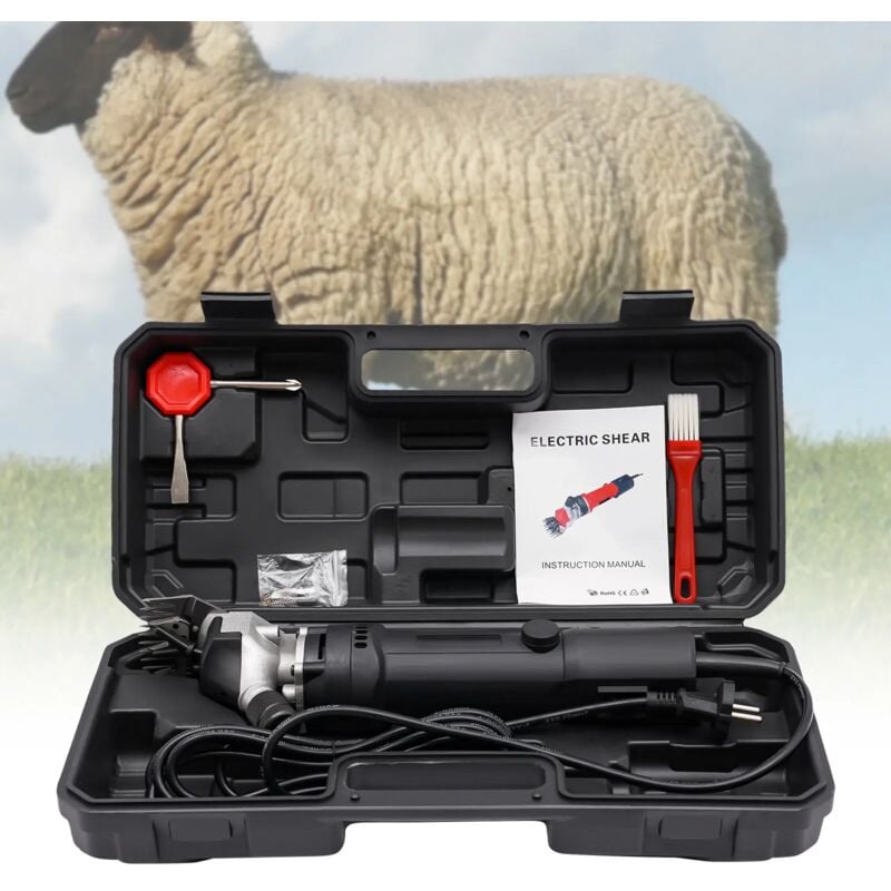 Gojoy - Schafschere Schermaschine Schafe Pferde Elektrische Schafschermaschine 350W 220V