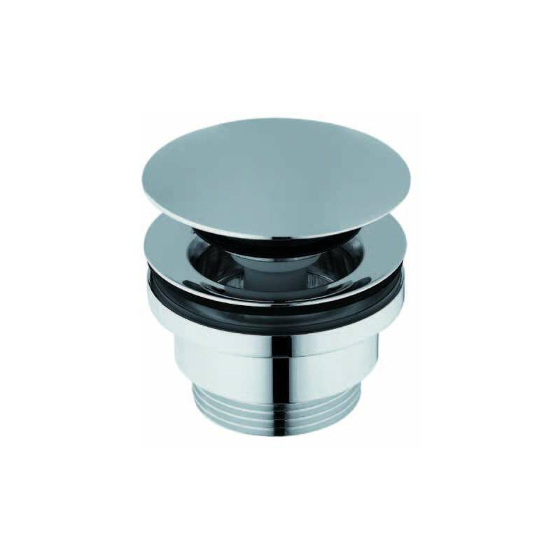 Sanundo - Schaftventil für Waschbecken mit Click-Clack , Push Open , Push Up , Klick-Klack Verschlussmechanism