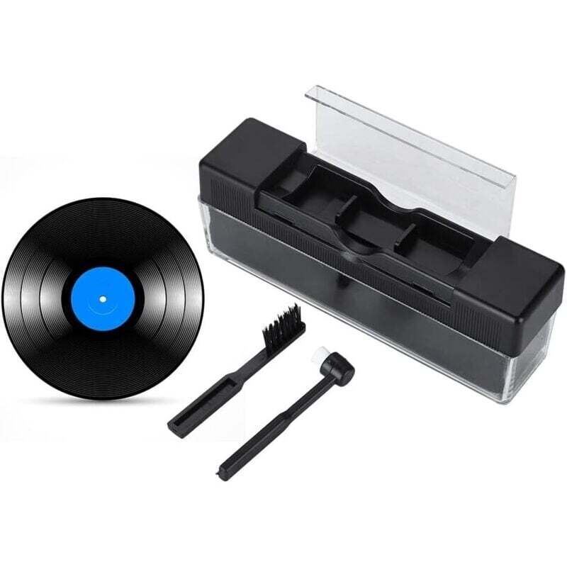 Schallplattenreinigungsbürste, antistatische Schallplattenreinigungsbürste, Staubentferner für Plattenspieler