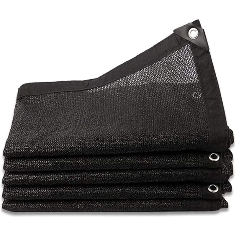 Schattiernetz, winddichtes Gewächshaus-Schattentuch für Pflanzenabdeckung/Gewächshaus/Garten/Pergola/Terrassenrasen, 2 m x 2 m