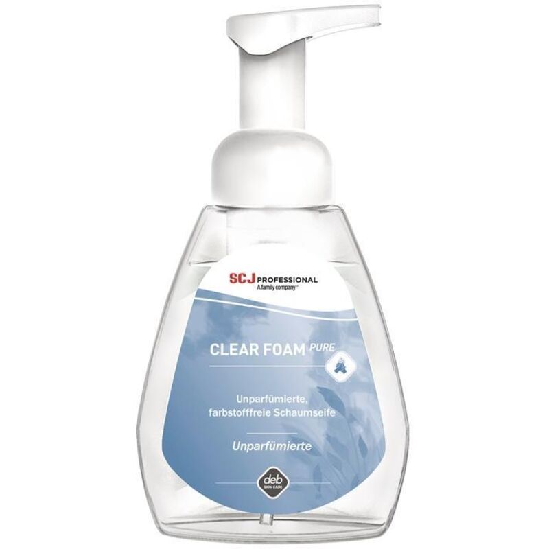FP - clear foam pure Hand-Schaumseife, mild 250 ml Pumpflasche Duft- und farbstofffre