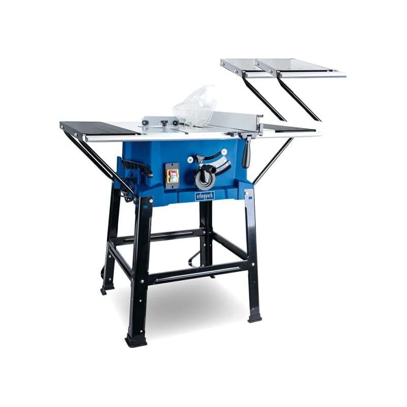 Scheppach - Tischkreissäge HS110 87mm Schnitthöhe 2000W inkl. Verbreiterungen & Untergestell