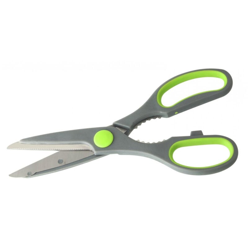 FACKELMANN Schere mit Flaschenöffner 21cm Nirosta