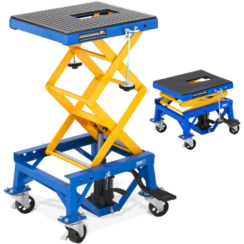 MSW - Scherenhebebühne Motorradhebebühne Motorradbühne Hebebühne 150 kg Rollen