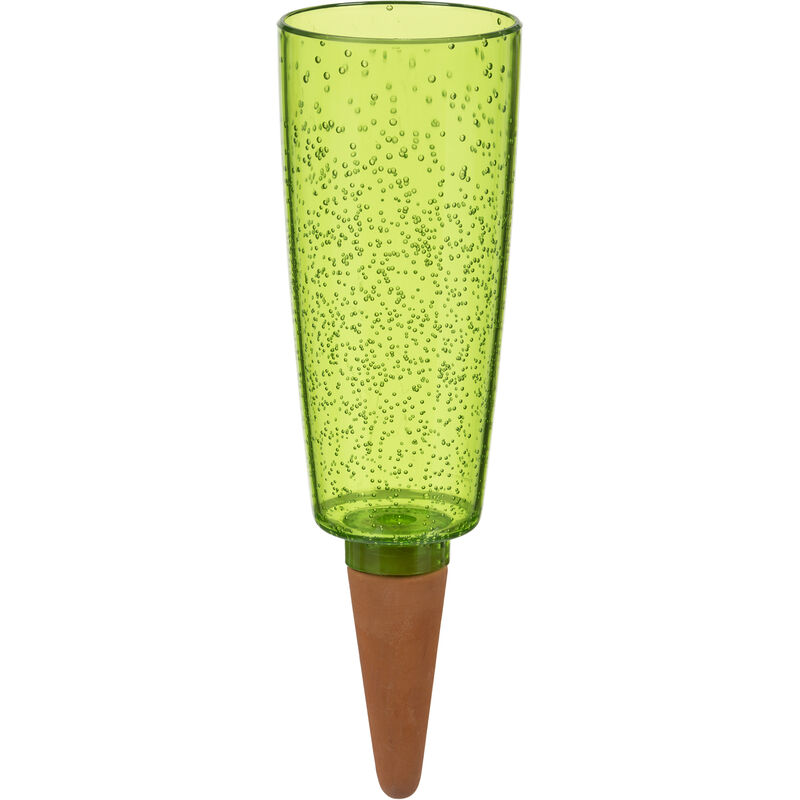 Scheurich - Copa xxl, Wasserspeicher aus Kunststoff, Farbe: Copa xxl, Green, 9,6 cm Durchmesser, 32 cm hoch, 1 l Vol.