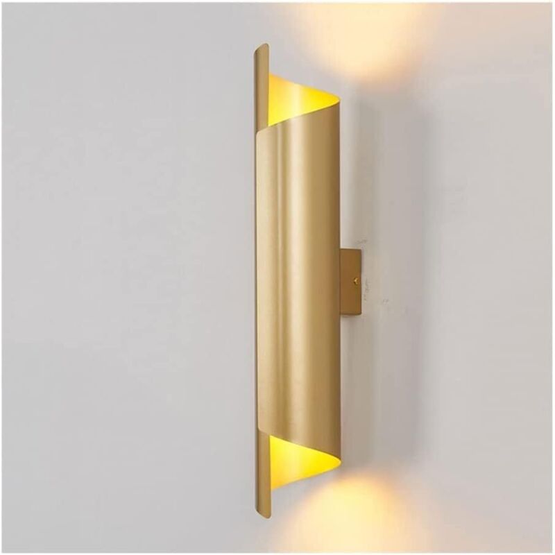 Schlafzimmer-Wandlampe, luxuriöse Innenwandlampe im nordischen Stil, kreative runde Wandlampe für Schlafzimmer, Nachttisch, Wohnzimmer, Badezimmer,