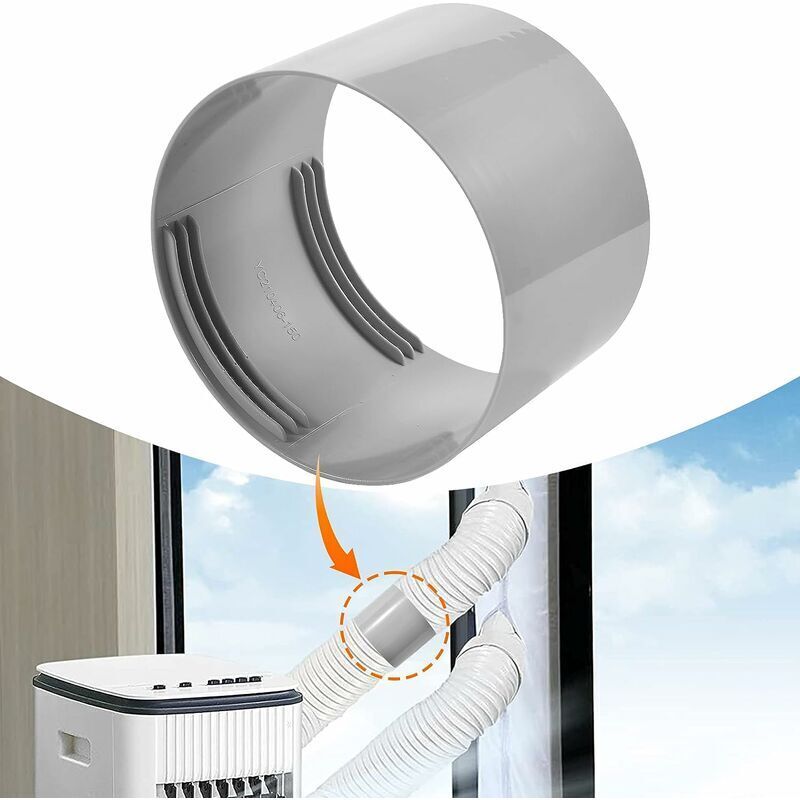 Schlauchadapter für tragbare Klimageräte, 13 cm tragbarer Abluftschlauch