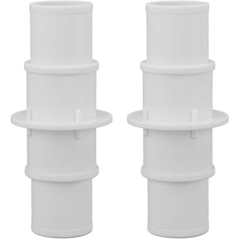 Schlauchverbinder, Schlauchadapter für Poolroboter, verstellbare Schlauchschellen, 2 Stück