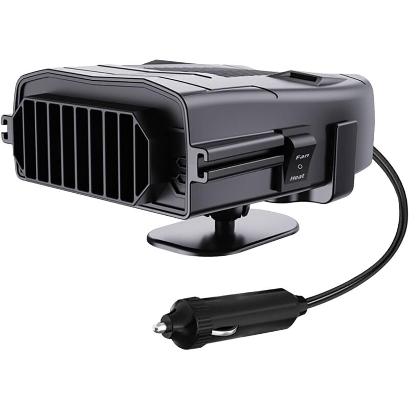 Autoheizung Heiß und Kalt 2 mit Schnellheizung Autoglas-Defogger Praktische Autoheizung Auto-Defroster-Aufkleber Tuning-Sitz, Schwarz, Einheitsgröße