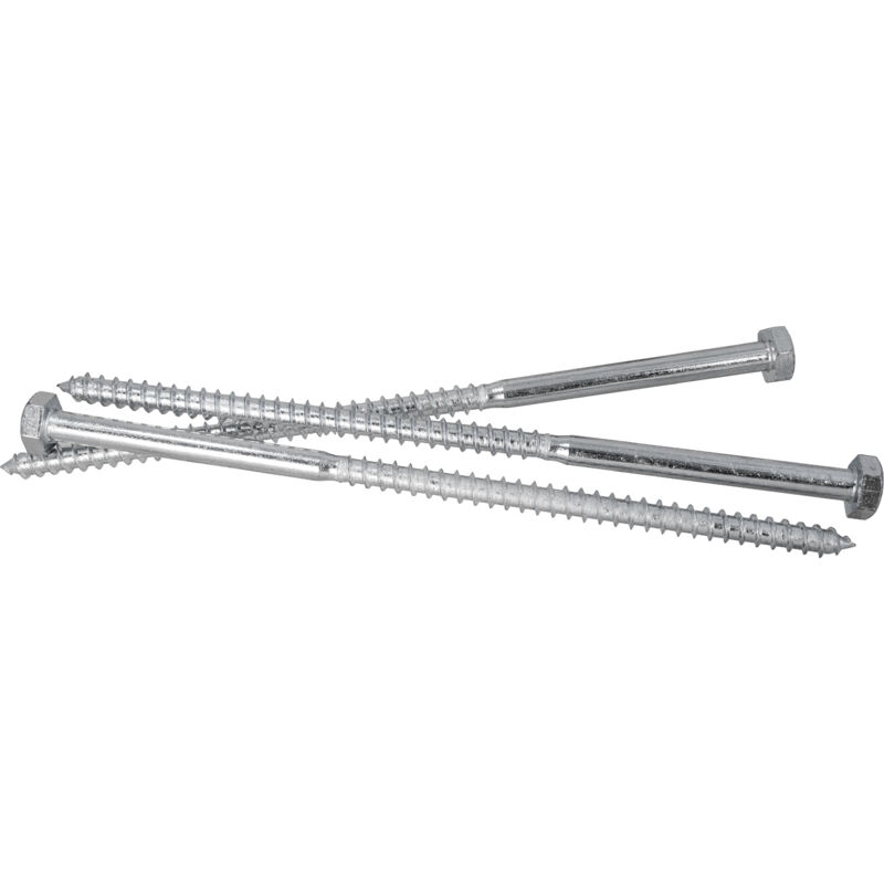 Holzschraube Mit Schlüssel, Verzinkt 82501 1080mm - 501 1080 Zn