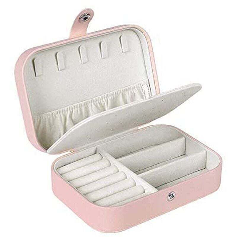 Schmuckkästchen, Reise-Schmuckkästchen für Damen, Schmuckaufbewahrungskästchen für Damen, kleines Schmuckkästchen, zur Aufbewahrung von Ringen,