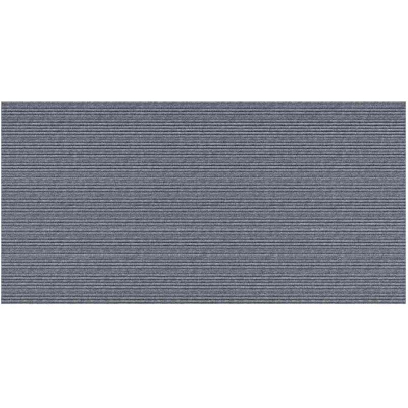 Teppichläufer Hellgrau 100 x 200 cm Stoff vidaXL