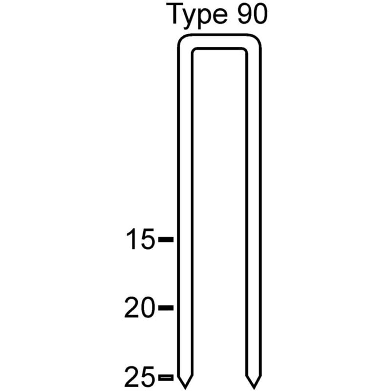 Schneider Heftklammer KL 90/20 CNKH/2000 2000 Stk