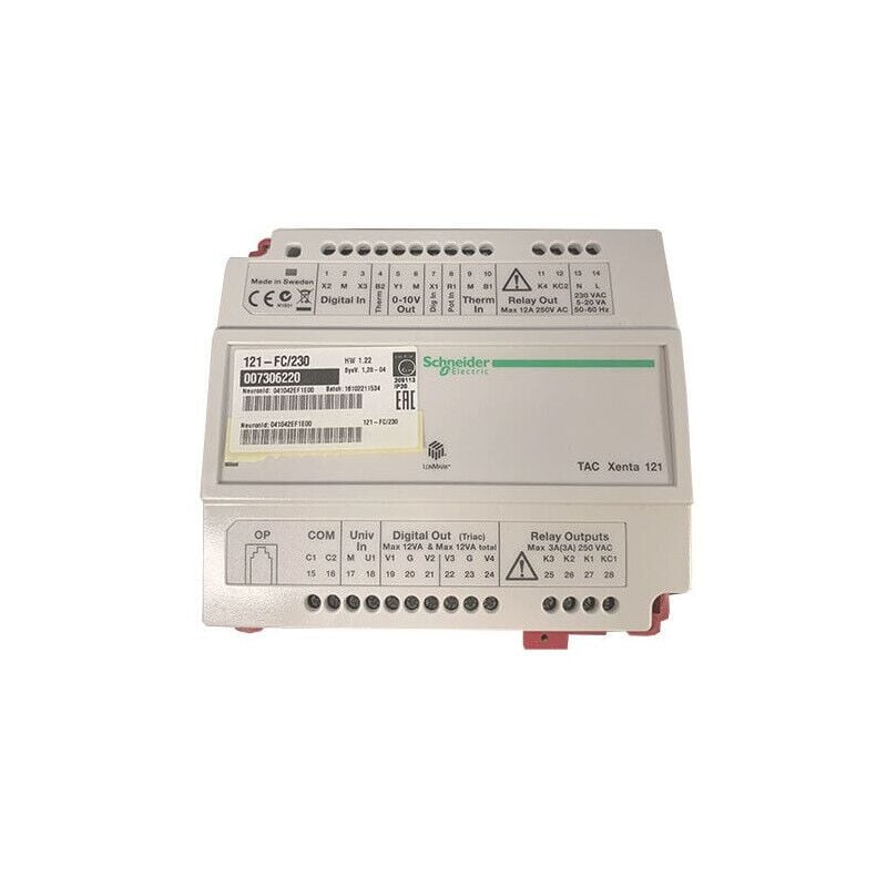 Schneider - XENTA121FC230VC Controller für Gebläsekonvektor und Wärmepumpe