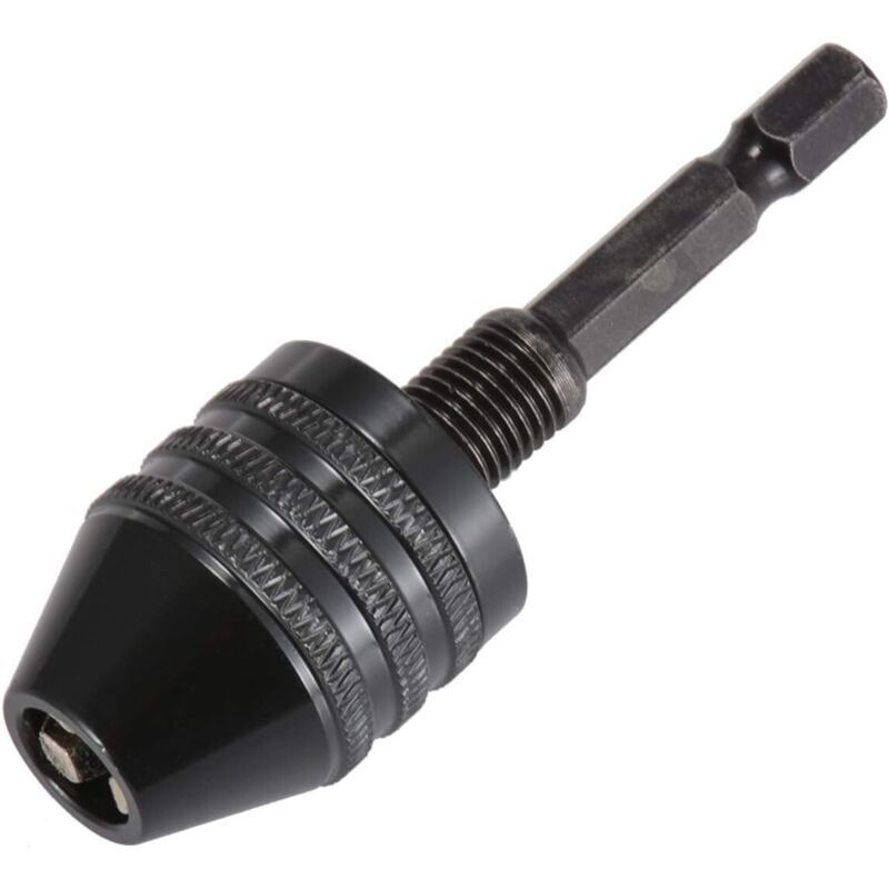 Schnellwechsel-Bohrfutter, 6,35-mm-Adapter, 0,6–8 mm Sechskantschaft, 3-Backen-Mini-Bohrfutteradapter, Spannbereich